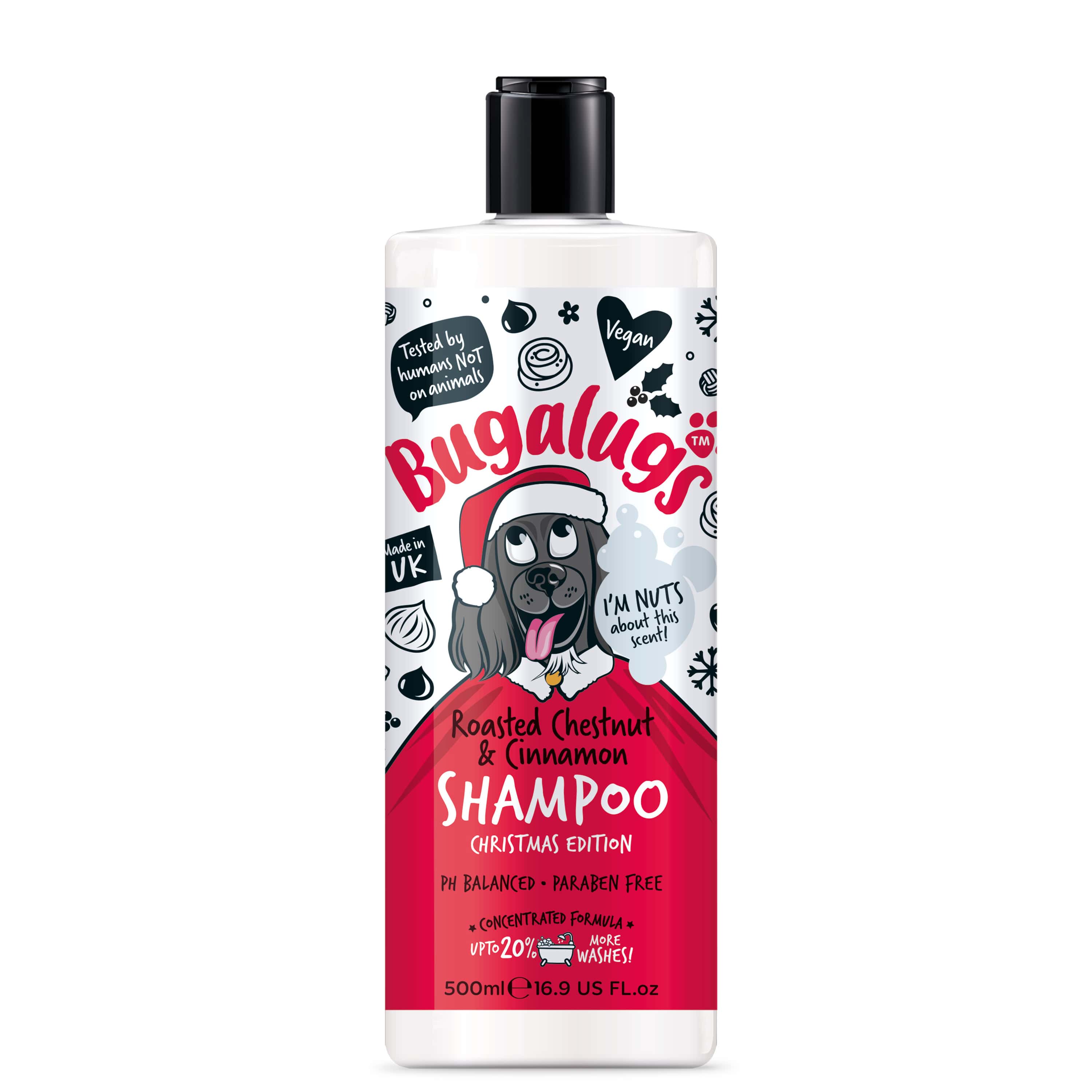 Bugalugs Roasted Chestnut and Cinnamon Shampoo