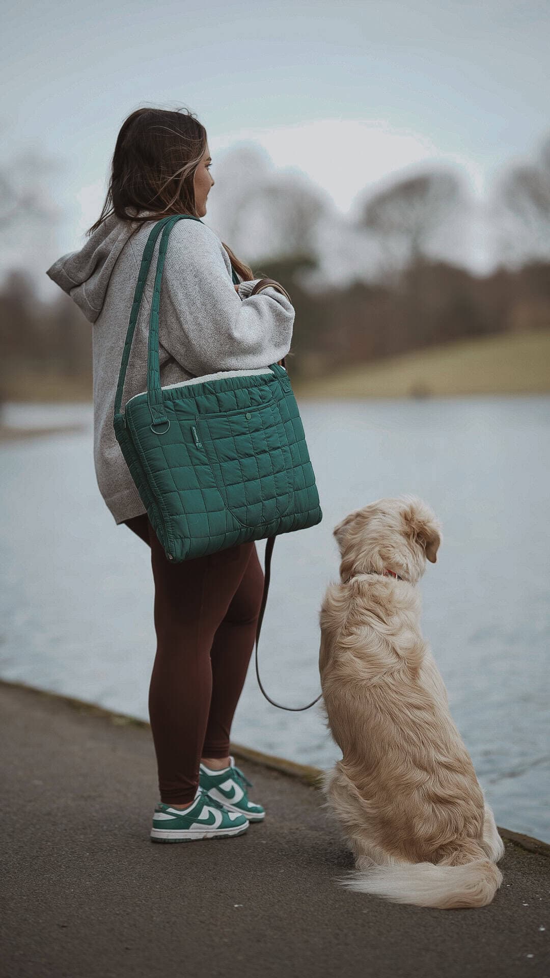 Pastel Pooch Boutique ® Luxe Quilted Bouclé Settle Mat