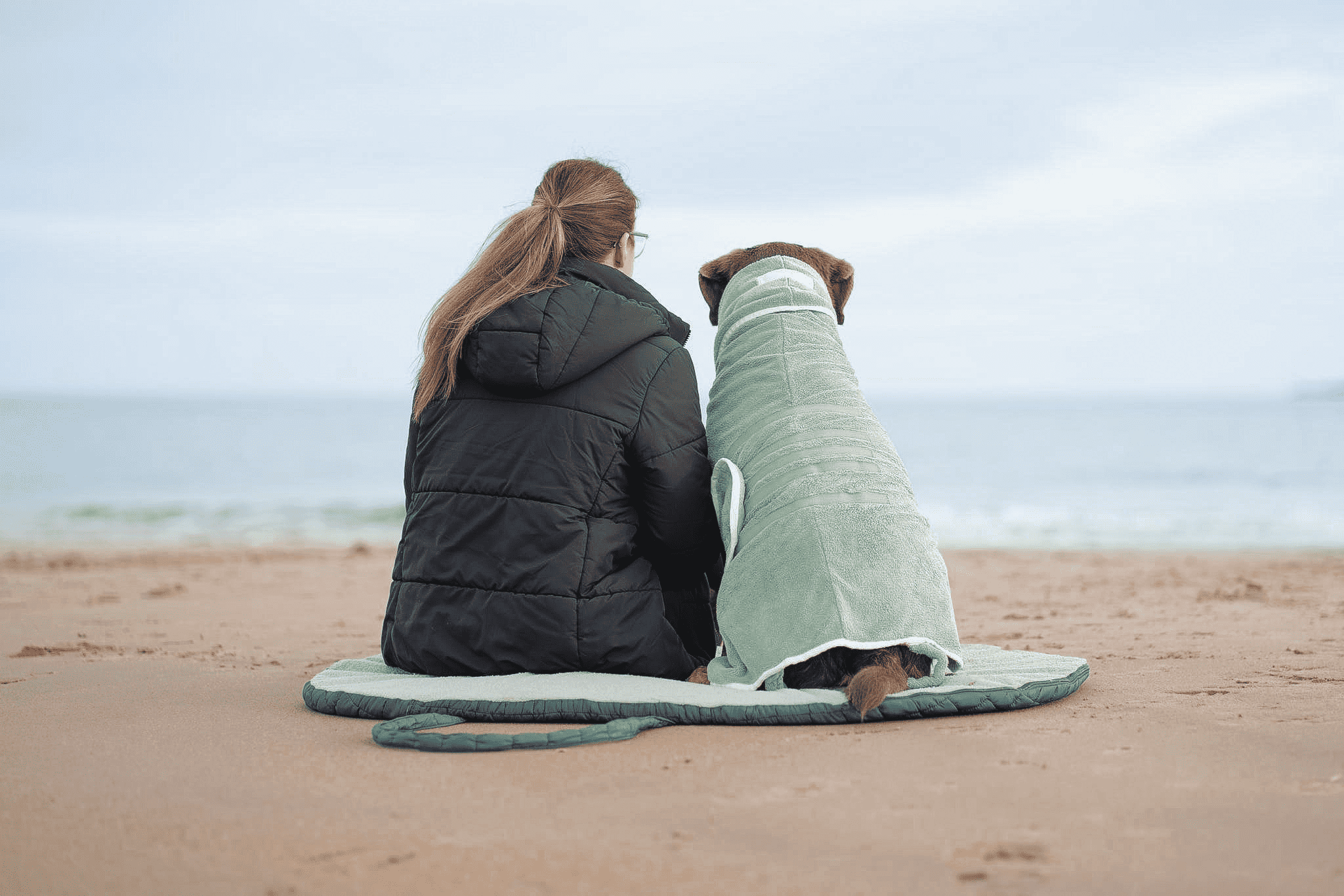 Pastel Pooch Boutique ® Luxe Quilted Bouclé Settle Mat