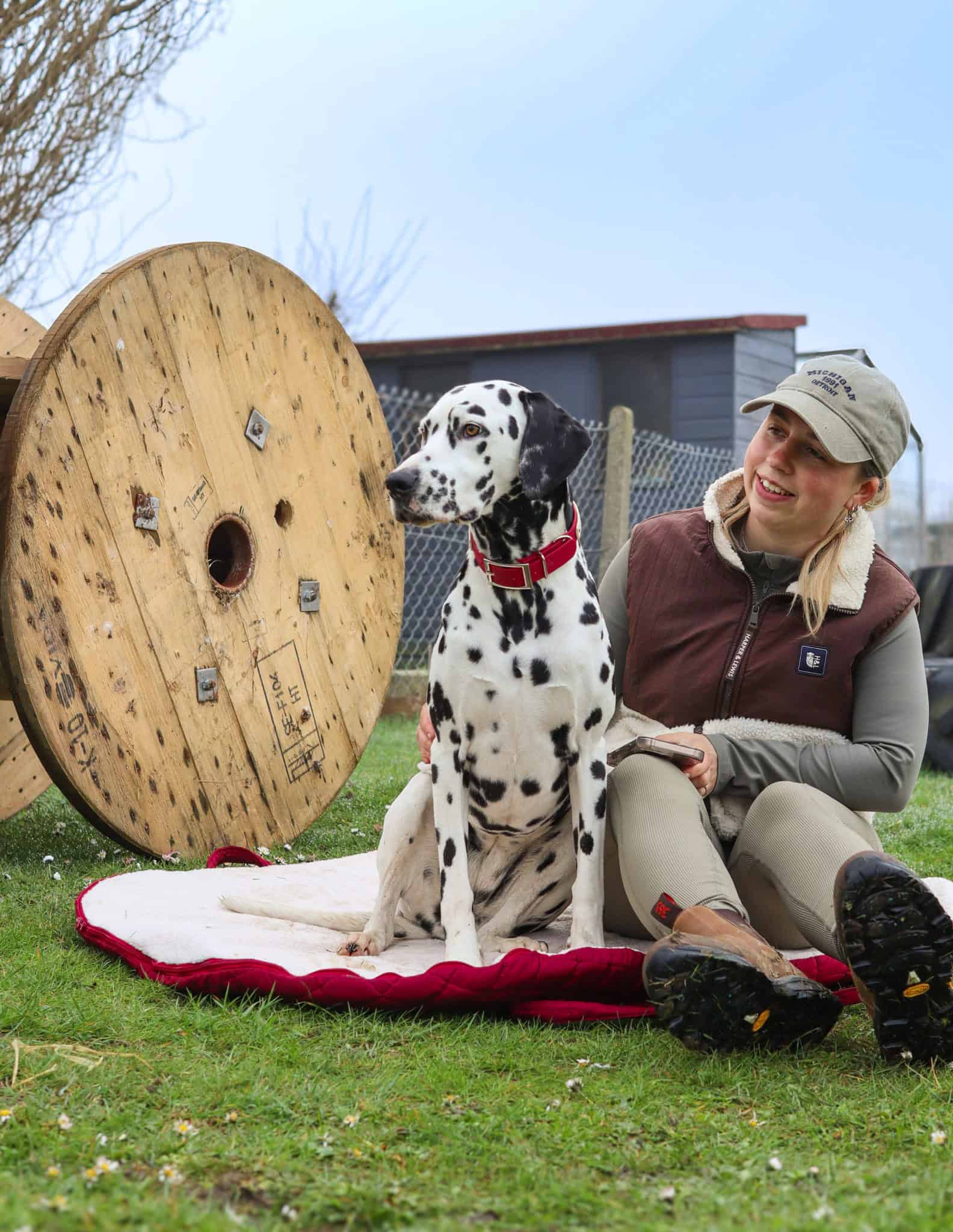 Pastel Pooch Boutique ® Luxe Quilted Bouclé Settle Mat