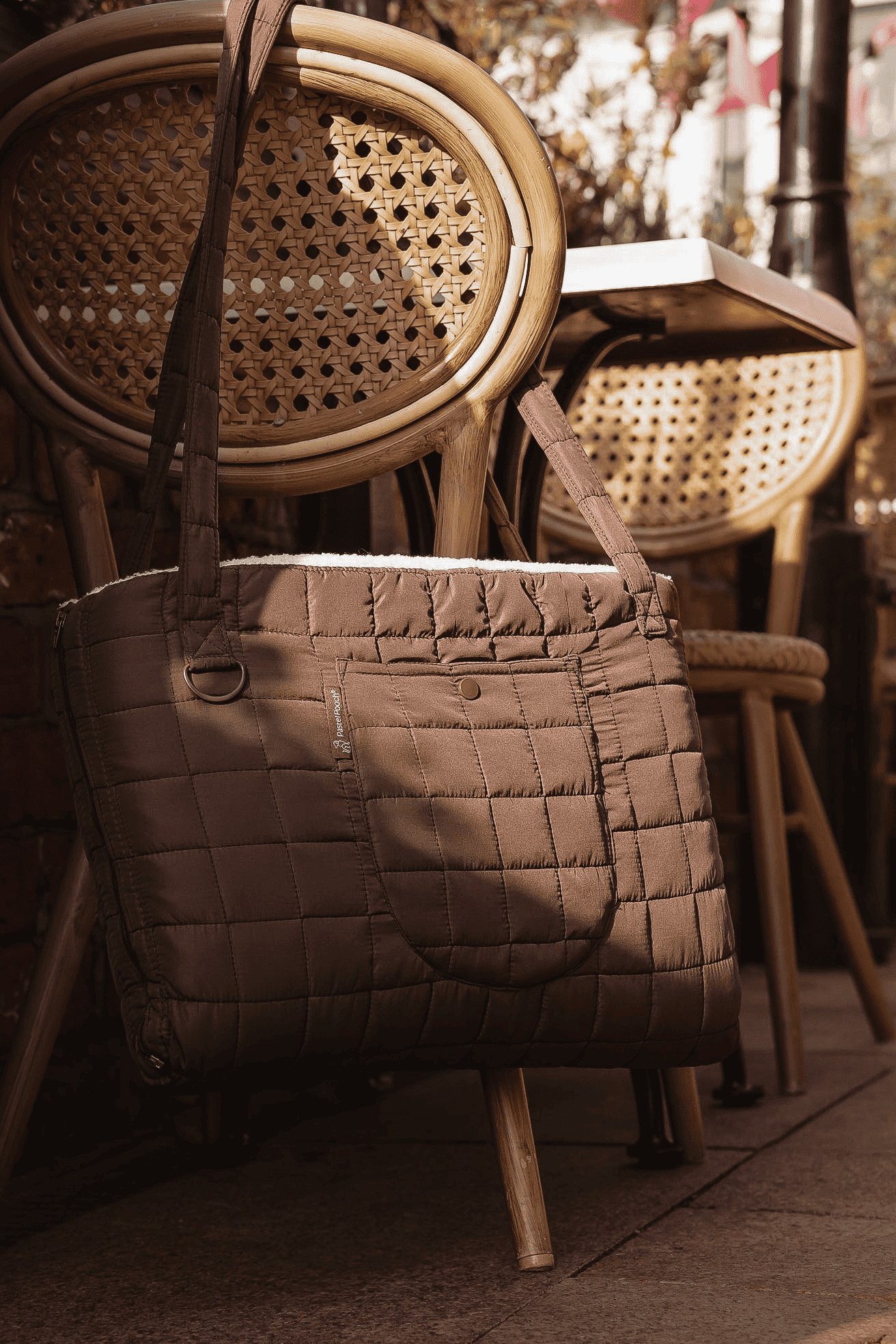 Pastel Pooch Boutique ® Luxe Quilted Bouclé Settle Mat