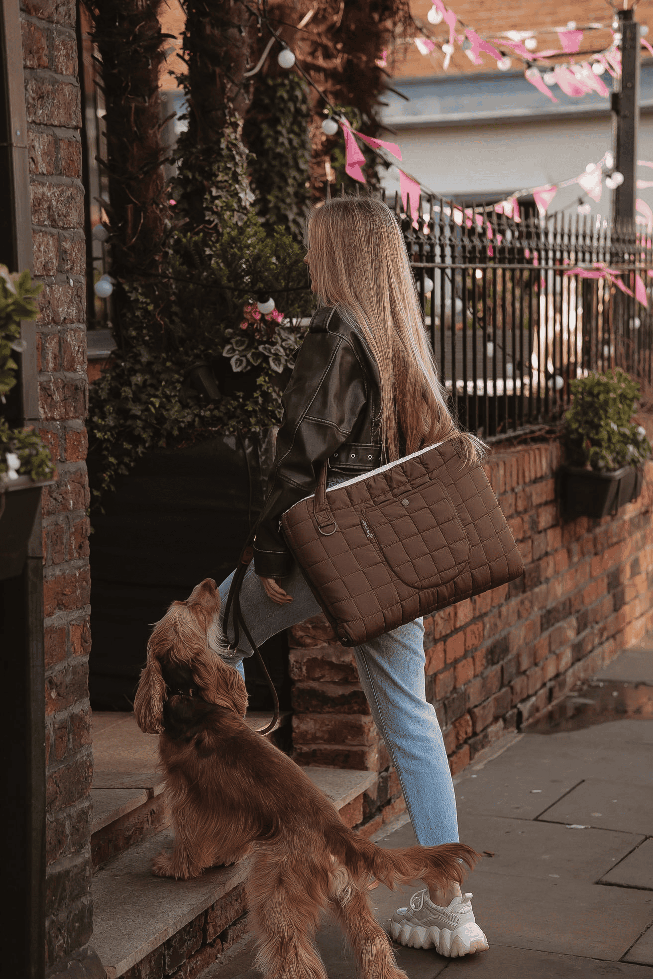 Pastel Pooch Boutique ® Luxe Quilted Bouclé Settle Mat