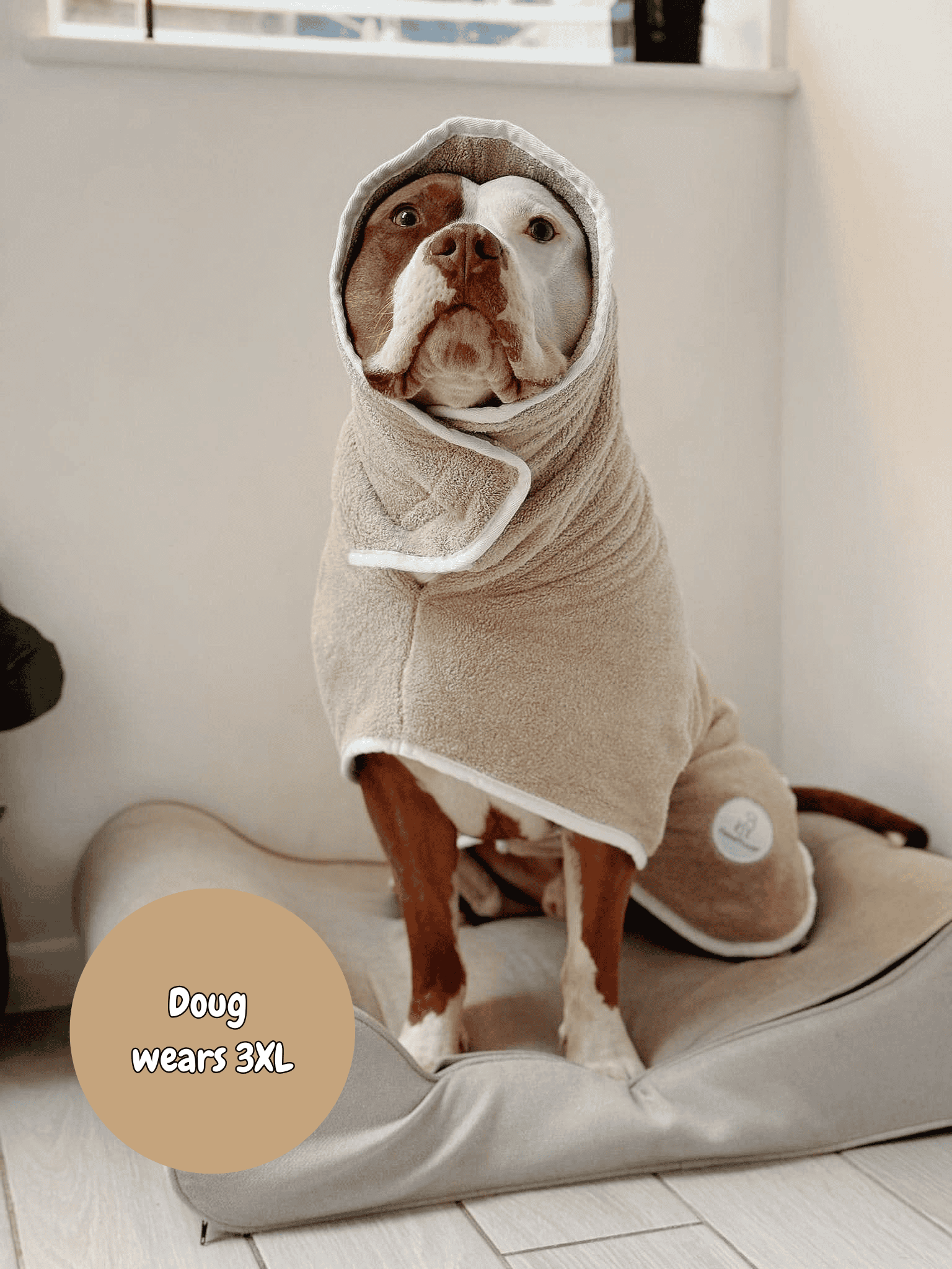 Pastel Pooch Boutique ® Dog Drying Coat (Gen 2- The Modified)