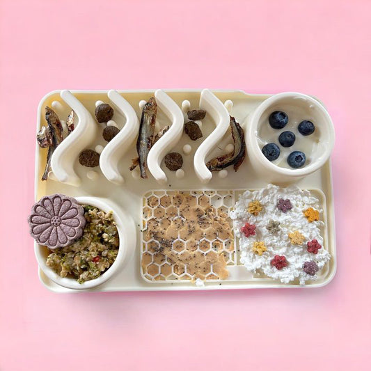 Cream enrichment mat with different fillings