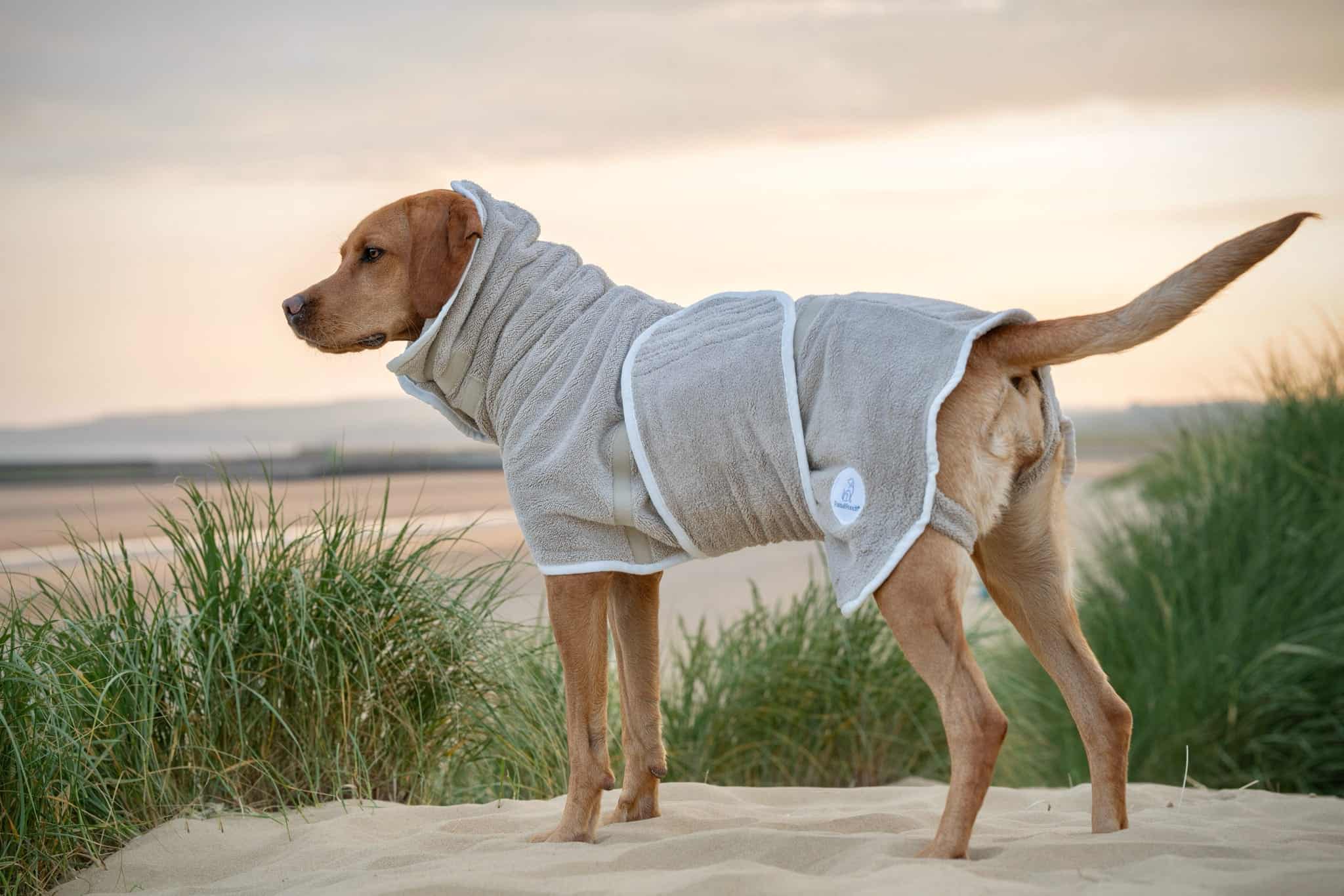 Beige Drying Coat