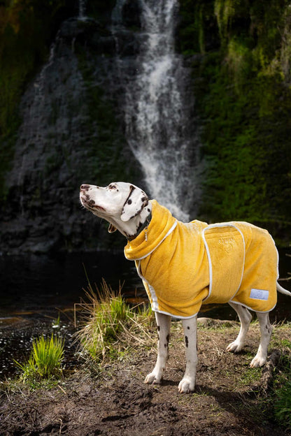 Mustard Towel Robe