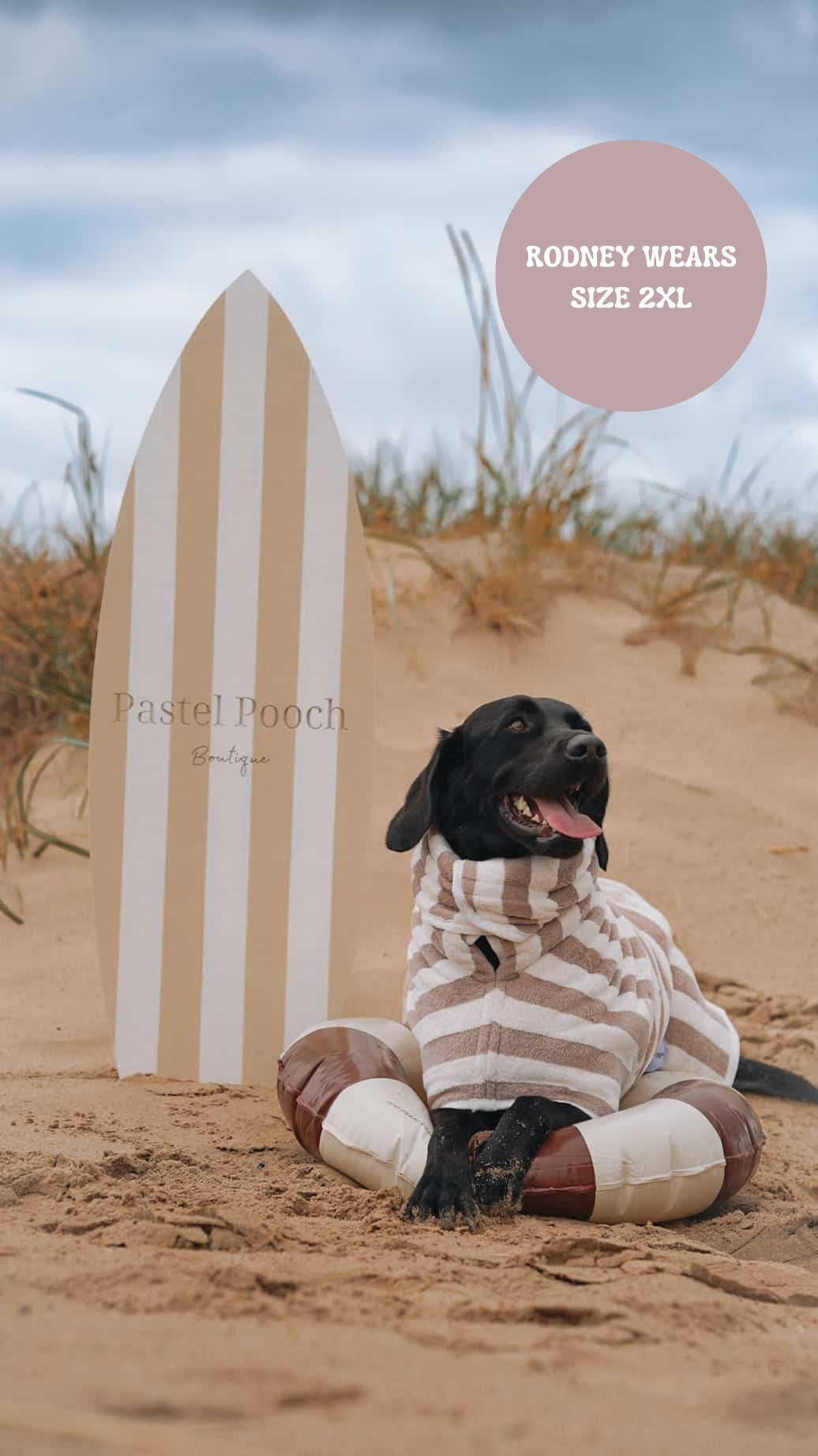 The Striped Collection - Luxury Dog Drying Robes