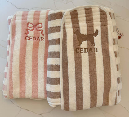 The Striped Collection - Luxury Dog Drying Robes
