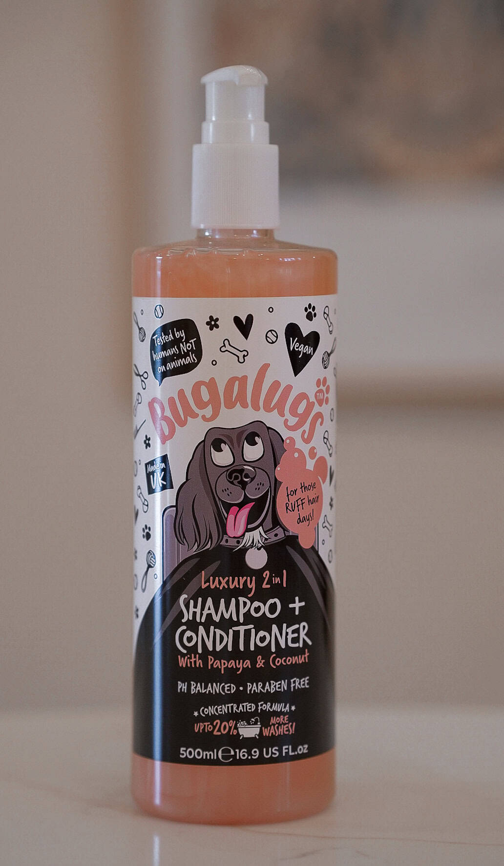 papaya and coconut shampoo