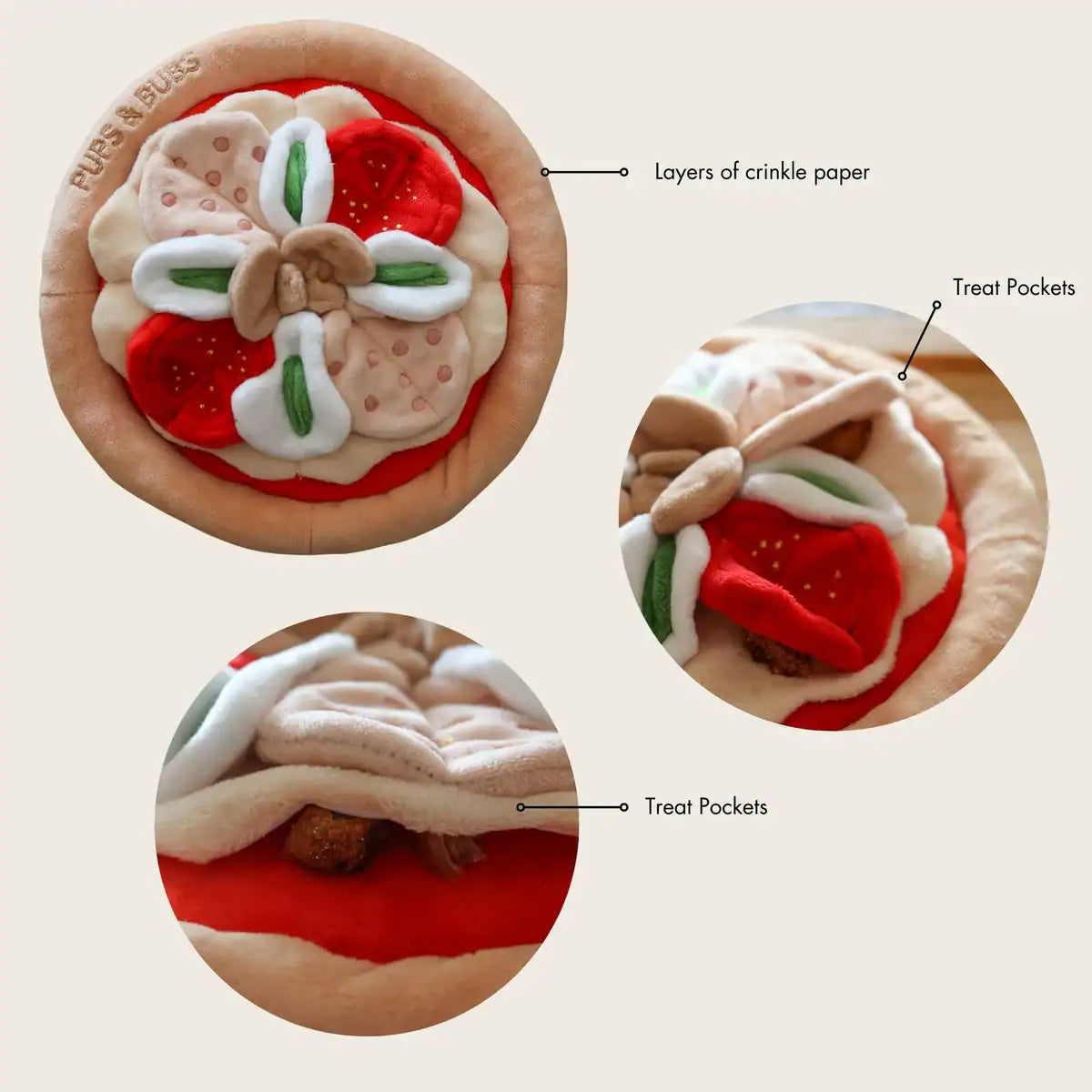 Pups &amp; Bubs Enrichment Snuffle Toys