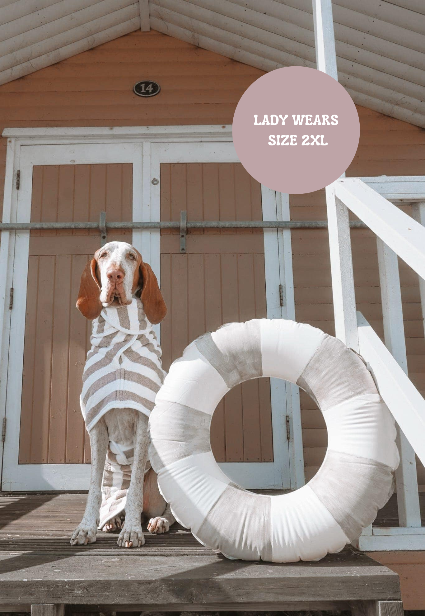 The Striped Collection - Luxury Dog Drying Robes